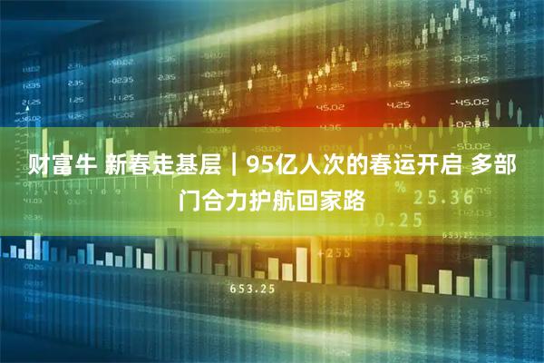 财富牛 新春走基层|95亿人次的春运开启 多部门合力护航回家路